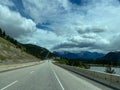 The Canadian Rocky Mountains in Banff National Park Royalty Free Stock Photo