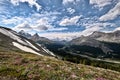 Canadian Rocky Mountains landscape. Royalty Free Stock Photo