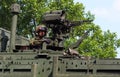 Canadian Soldier In Tank In K-Days Parade