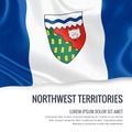 Canadian state Northwest Territories flag.