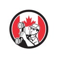 Canadian Telephone Installation Repair Technician Icon