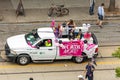 Canadian Union of Public Employees, 'Childcare Workers Worth More' in the Labour Day Parade on Queen Street West