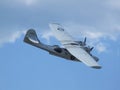 Canadian Vickers PBY-5A Canso Catalina amphibian aircraft in Goraszka in Poland. Royalty Free Stock Photo