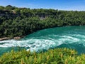 Canadian whirlpool and rapids downstream from Niagara Falls