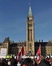 Canadians protest suspension of Parliament