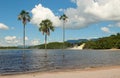 Canaima lagoon, Venezuela Royalty Free Stock Photo