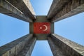 Canakkale Martyrs` Memorial in Canakkale, Turkey. Royalty Free Stock Photo