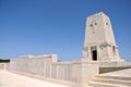 Canakkale, Turkey - June 24, 2011: Lone Pine ANZAC Memorial at the Gallipoli Battlefields in Turkey. Royalty Free Stock Photo