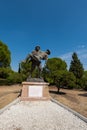 Respect to MehmetÃÂ§ik Memorial, a monument for the Gallipoli campaign in the Gallipoli peninsula, Ãâ¡anakkale Province, Turkey. Royalty Free Stock Photo