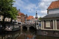 Canal in Alkmaar Royalty Free Stock Photo