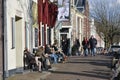 Canal in Alkmaar, Netherlands, Noordholland