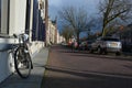 Canal in Alkmaar, Netherlands, Noordholland Royalty Free Stock Photo