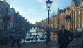 The Canal in Amsterdam, Netherlands