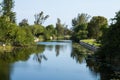 Canal in Cape Coral, Florida from bridge 3