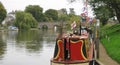 Canal boat flags