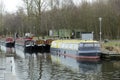 Canal Boats on the Forth and Clyde Canal