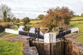 Canal Bottom Lock. Royalty Free Stock Photo