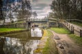 A canal bridge no 47 on the Leeds Liverpool canal at appley Bridge