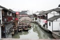 Canal bridge in Shanghai zhujiajiao ancient town water village
