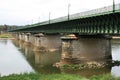 A canal bridge was built over the Loire near Briare (France)