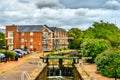 Canal in Chester, England Royalty Free Stock Photo