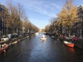 Canal cruise through Amsterdam