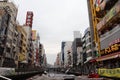 Canal cruise at Dotonbori Canal.