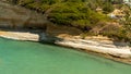 Canal D'amour beach,Corfu island, Greece Royalty Free Stock Photo