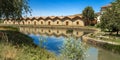 Canal Dock, Canal of Castile, Alar del Rey, Spain