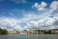 Canal du Midi in Castelnaudary, France Royalty Free Stock Photo