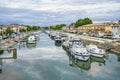 Canal du Rhone a Sete, Beaucaire, France