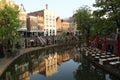 Canal dutch city Utrecht