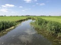 Canal and farmland around Westhem