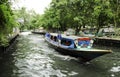 Canal ferry boat bangkok thailand