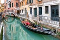 Gondolas is landmarks of Venice, Italy Royalty Free Stock Photo