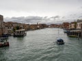 Canal Grande di Murano seen from the Ponte Longo, Italy