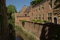 Canal in Groot Begijnhof beguinage, Leuven