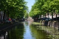 Canal at the Hague Royalty Free Stock Photo