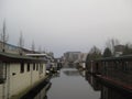 A canal in Groningen, The Netherlands