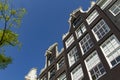 Canal houses in Amsterdam.