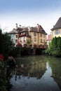 Canal with houses in Colmar