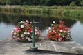 Canal Lock on the Nantes to Brest Canal Royalty Free Stock Photo