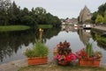 Canal Lock on the Nantes to Brest Canal