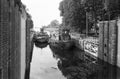 Canal lock in Przegalina.