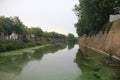 moat and walls around Ypres