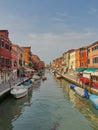 Canal in Murano, Venice, Italy