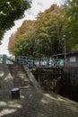 Canal Saint Martin Paris Royalty Free Stock Photo