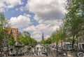 Canal Scene in Amsterdam
