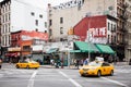 Canal street and Broadway in New York Royalty Free Stock Photo