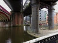 Canal and three different bridges